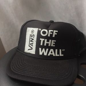 BRAND NEW VANS TRUCKER SNAPBACK CAP HAT BLACK